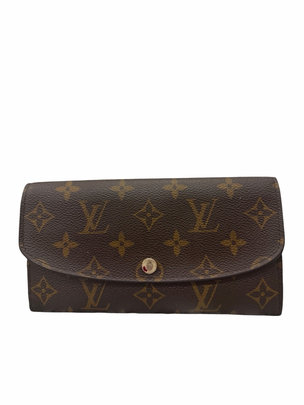 AUTH LOUIS VUITTON Monogram Emilie Long Wallet